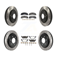 Transit Auto KDF-101193 Disc Brake Kit for 2018-2021 Ford Expedition, Ford F-150, Lincoln Navigator - Front and Rear