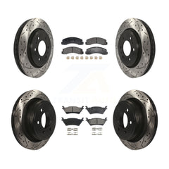 Transit Auto KDF-101194 Disc Brake Kit for 2018-2020 Ford F-150 - Front and Rear