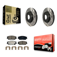 Transit Auto KDF-101201 Disc Brake Kit for 2020-2023 Kia Soul, Hyundai Venue - Front
