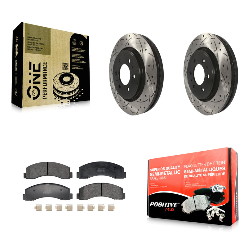 Transit Auto KDF-101203 Disc Brake Kit for 2018-2021 Ford Expedition, Ford F-150, Lincoln Navigator - Front