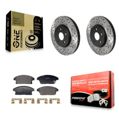 Transit Auto KDF-101205 Disc Brake Kit for 2013-2017 Buick Encore, Chevrolet Trax - Front