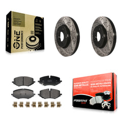 Transit Auto KDF-101206 Disc Brake Kit for 2020-2024 Chevrolet Trailblazer, Buick Encore GX - Front