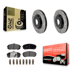 Transit Auto KDF-101210 Disc Brake Kit for 2020-2025 Hyundai Elantra, Hyundai Sonata and More - Front
