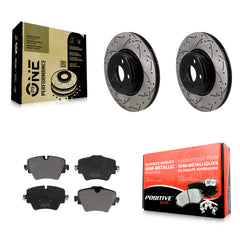 Transit Auto KDF-101211 Disc Brake Kit for 2018-2022 BMW 430i, BMW 430i xDrive and More - Front