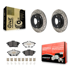 Transit Auto KDF-101217 Disc Brake Kit for 2020-2023 Nissan Sentra - Rear