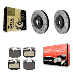 Transit Auto KDF-101225 Disc Brake Kit for 2016-2023 Toyota GR Supra, BMW 230i and More - Front
