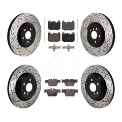 Transit Auto KDF-101229 Disc Brake Kit for 2019-2023 Mini Cooper Clubman, Mini Cooper Countryman, BMW X2 - Front and Rear