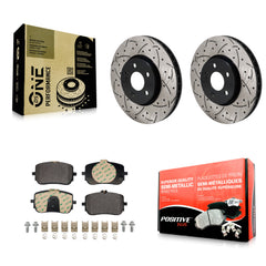 Transit Auto KDF-101244 Disc Brake Kit for 2019-2023 Mercedes-Benz CLA250, Mercedes-Benz A220 - Front