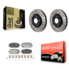 Transit Auto KDF-101247 Disc Brake Kit for 2021-2023 Nissan Rogue - Front