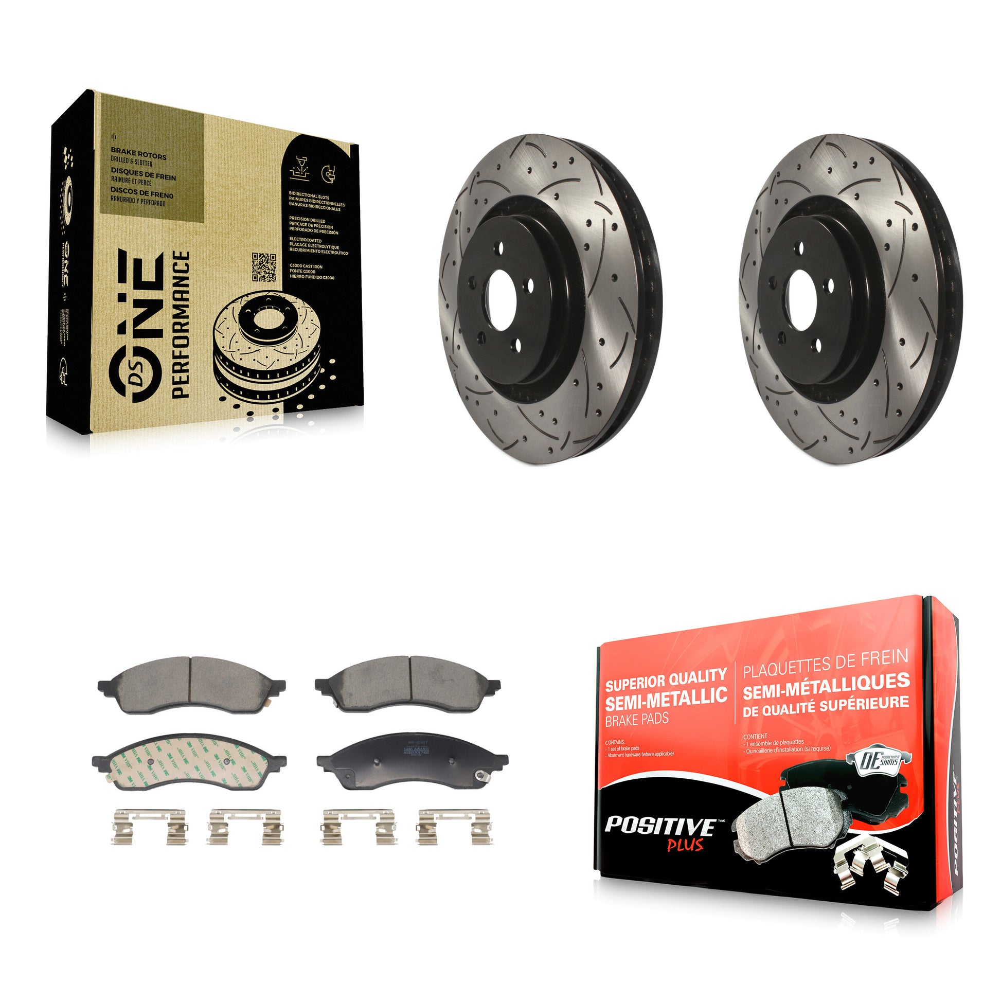 Transit Auto KDF-101255 Disc Brake Kit for 2022-2023 Lincoln Nautilus - Front