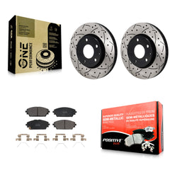 Transit Auto KDF-101262 Disc Brake Kit for 2019-2023 Mazda 3, Mazda 3 Sport - Front