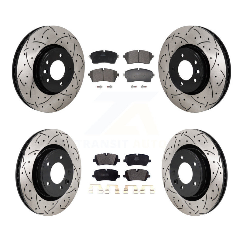 Transit Auto KDF-101286 Disc Brake Kit for 2018-2020 Land Rover Discovery, Land Rover Range Rover - Front and Rear