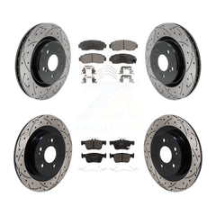 Transit Auto KDF-101293 Disc Brake Kit for 2021-2023 Acura TLX - Front and Rear