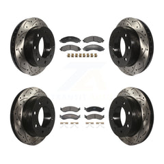 Transit Auto KDF-101296 Disc Brake Kit for 2021-2024 Chevrolet Express 2500, GMC Savana 2500 - Front and Rear