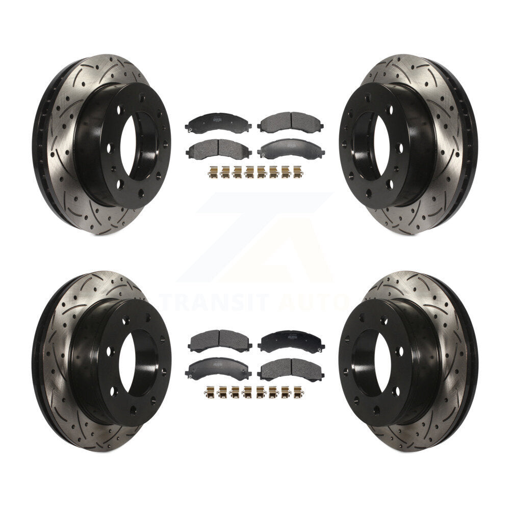 Transit Auto KDF-101297 Disc Brake Kit for 2021-2024 Chevrolet Express 2500, GMC Savana 2500 - Front and Rear