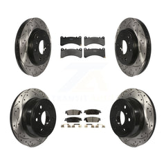 Transit Auto KDF-101298 Disc Brake Kit for 2014-2020 Chevrolet Suburban, Cadillac Escalade and More - Front and Rear