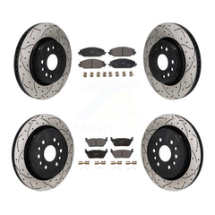 Transit Auto KDF-101299 Disc Brake Kit for 2021-2024 Jeep Grand Wagoneer L, Jeep Wagoneer L and More - Front and Rear
