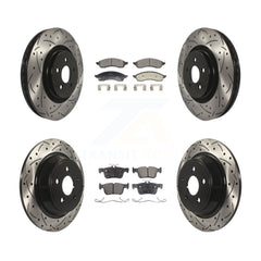 Transit Auto KDF-101304 Disc Brake Kit for 2022-2023 Lincoln Nautilus - Front and Rear