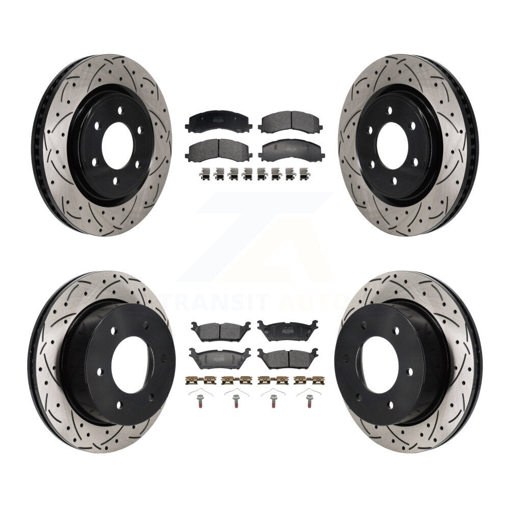 Transit Auto KDF-101306 Disc Brake Kit for 2022-2023 Ford Bronco - Front and Rear