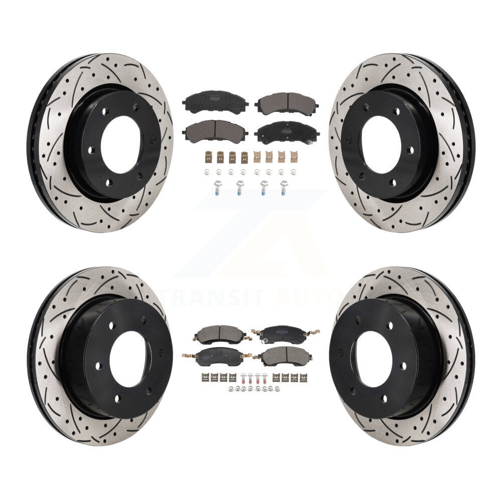 Transit Auto KDF-101307 Disc Brake Kit for 2021-2023 Ford Bronco - Front and Rear