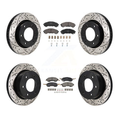Transit Auto KDF-101307 Disc Brake Kit for 2021-2023 Ford Bronco - Front and Rear
