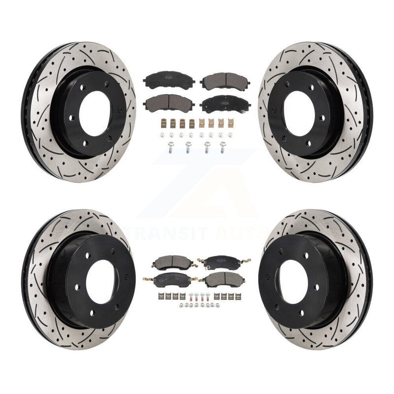 Transit Auto KDF-101307 Disc Brake Kit for 2021-2023 Ford Bronco - Front and Rear