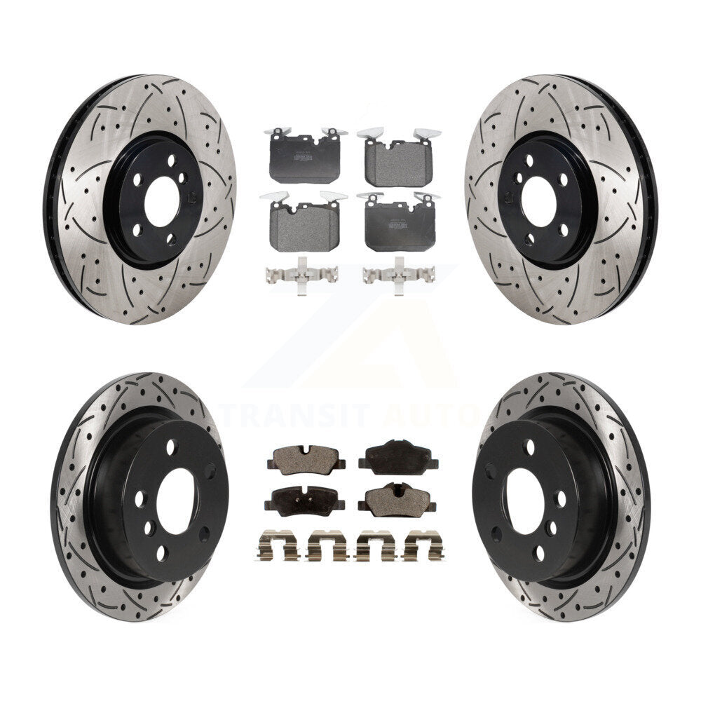 Transit Auto KDF-101309 Disc Brake Kit for 2020-2022 Mini Cooper - Front and Rear
