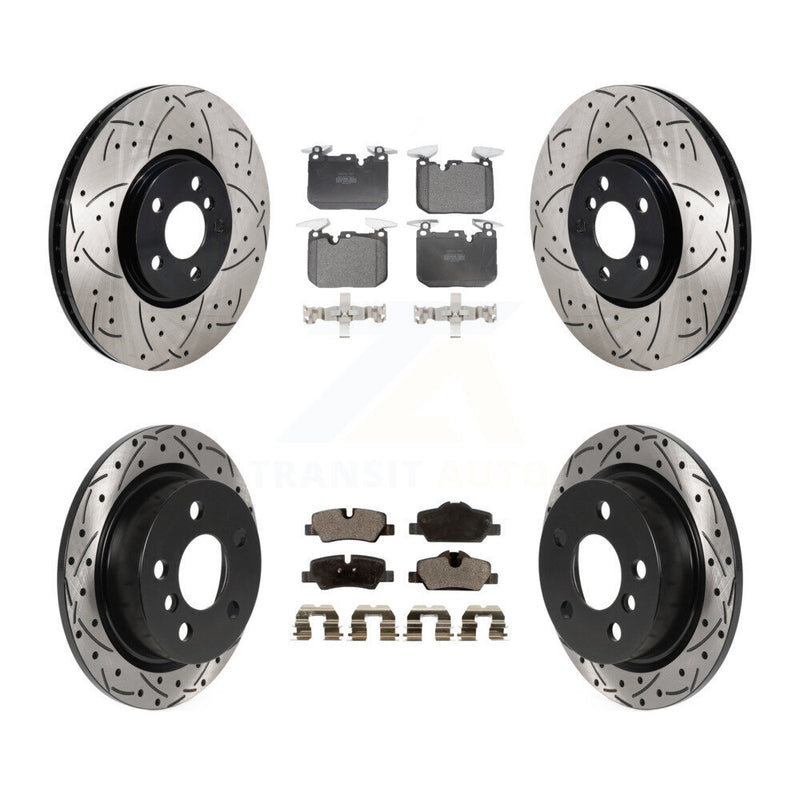 Transit Auto KDF-101309 Disc Brake Kit for 2020-2022 Mini Cooper - Front and Rear