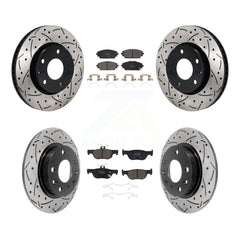 Transit Auto KDF-101310 Disc Brake Kit for 2019-2023 Mazda 3, Mazda 3 Sport - Front and Rear
