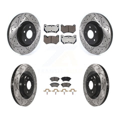 Transit Auto KDF-101317 Disc Brake Kit for 2021-2023 Audi Q5, Audi Q5 Sportback - Front and Rear