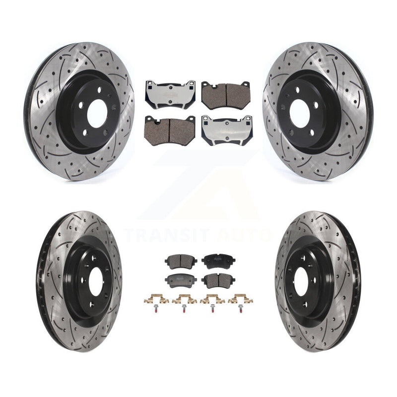 Transit Auto KDF-101317 Disc Brake Kit for 2021-2023 Audi Q5, Audi Q5 Sportback - Front and Rear