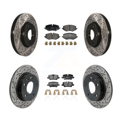 Transit Auto KDF-101318 Disc Brake Kit for 2020-2024 Chevrolet Trailblazer, Buick Encore GX - Front and Rear