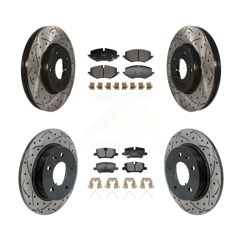 Transit Auto KDF-101318 Disc Brake Kit for 2020-2024 Chevrolet Trailblazer, Buick Encore GX - Front and Rear