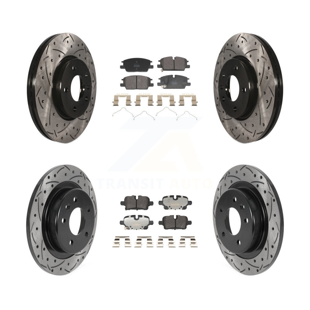 Transit Auto KDF-101319 Disc Brake Kit for 2020-2024 Chevrolet Equinox, GMC Terrain, Chevrolet Malibu - Front and Rear