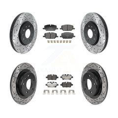 Transit Auto KDF-101320 Disc Brake Kit for 2021 Chevrolet Equinox, GMC Terrain - Front and Rear