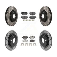 Transit Auto KDF-101321 Disc Brake Kit for 2022-2023 GMC Terrain - Front and Rear