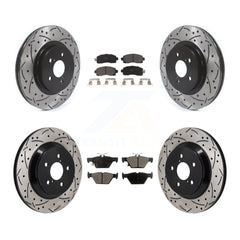 Transit Auto KDF-101323 Disc Brake Kit for 2021-2023 Subaru Crosstrek - Front and Rear