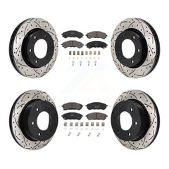 Transit Auto KDF-101329 Disc Brake Kit for 2019-2023 Ford Ranger - Front and Rear