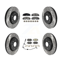 Transit Auto KDF-101330 Disc Brake Kit for 2020-2024 Buick Enclave, Chevrolet Blazer and More - Front and Rear