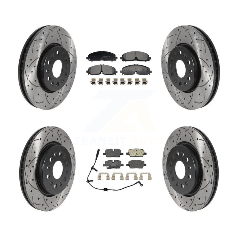 Transit Auto KDF-101330 Disc Brake Kit for 2020-2024 Buick Enclave, Chevrolet Blazer and More - Front and Rear
