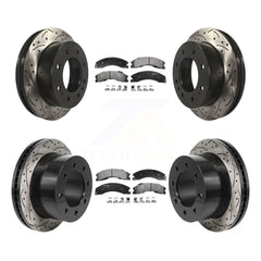 Transit Auto KDF-101333 Disc Brake Kit for 2011-2019 Chevrolet Silverado 3500 HD, GMC Sierra 3500 HD - Front and Rear