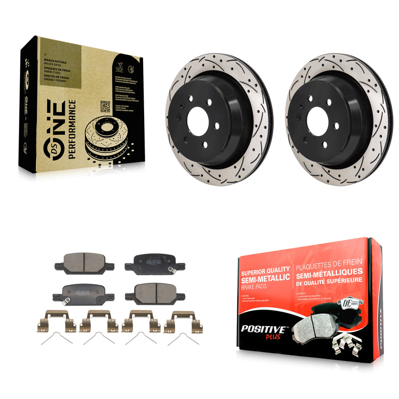 Transit Auto KDF-101351 Disc Brake Kit for 2021-2022 Chevrolet Colorado, GMC Canyon - Rear