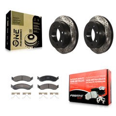 Transit Auto KDF-101356 Disc Brake Kit for 2021-2024 Chevrolet Express 2500, Chevrolet Express 3500 and More - Rear