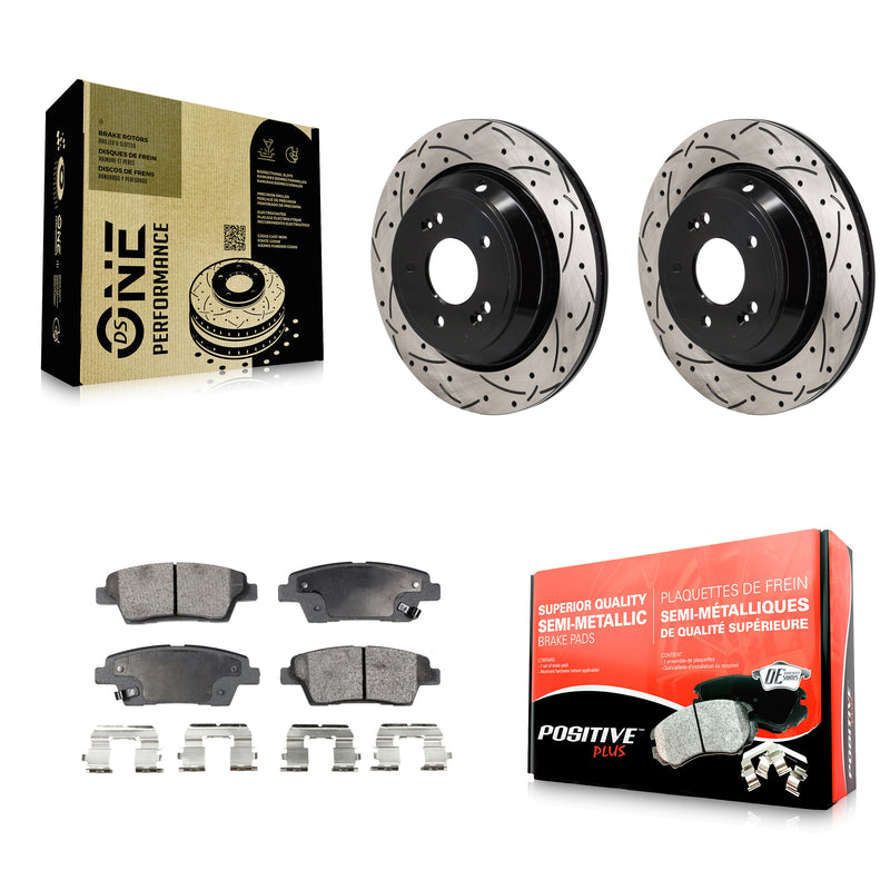 Transit Auto KDF-101364 Disc Brake Kit for 2015 Kia K900 - Rear