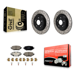 Transit Auto KDF-101371 Disc Brake Kit for 2017-2024 Honda HR-V, Honda Clarity - Rear