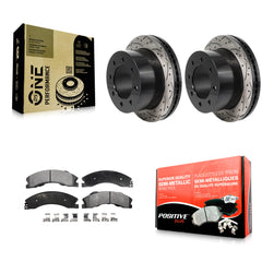 Transit Auto KDF-101375 Disc Brake Kit for 2011-2019 Chevrolet Silverado 3500 HD, GMC Sierra 3500 HD - Rear