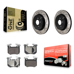 Transit Auto KDF-101378 Disc Brake Kit for 2018-2023 Genesis G70, Kia Stinger - Rear