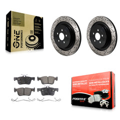 Transit Auto KDF-101381 Disc Brake Kit for 2019-2023 Ford Edge, Lincoln Nautilus - Rear
