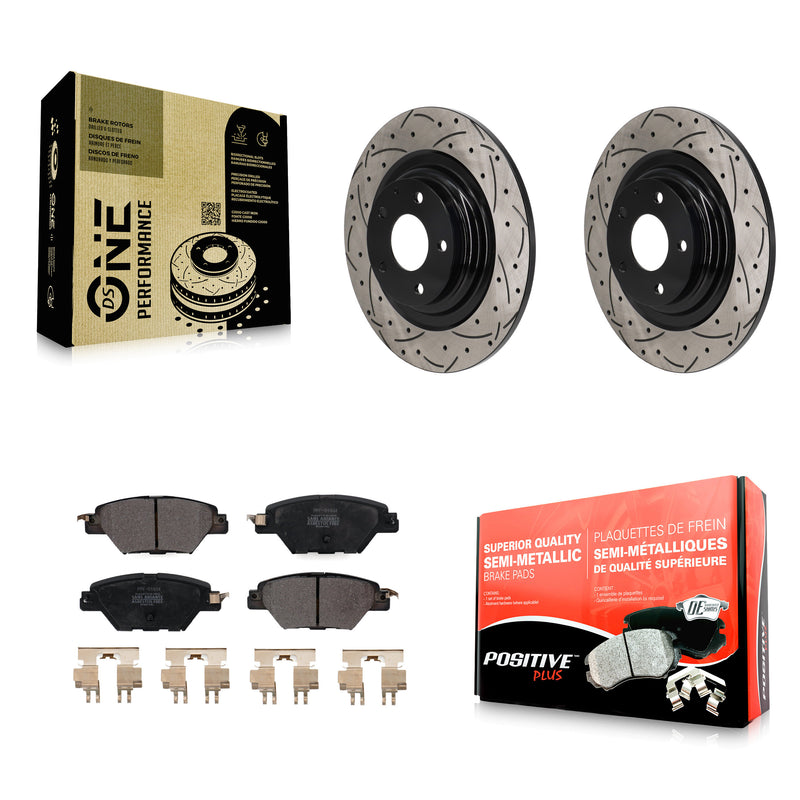 Transit Auto KDF-101382 Disc Brake Kit for 2016-2023 Mazda CX-9 - Rear