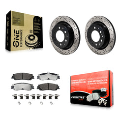 Transit Auto KDF-101384 Disc Brake Kit for 2022-2024 Toyota Sequoia, Lexus LX600, Toyota Tundra - Rear